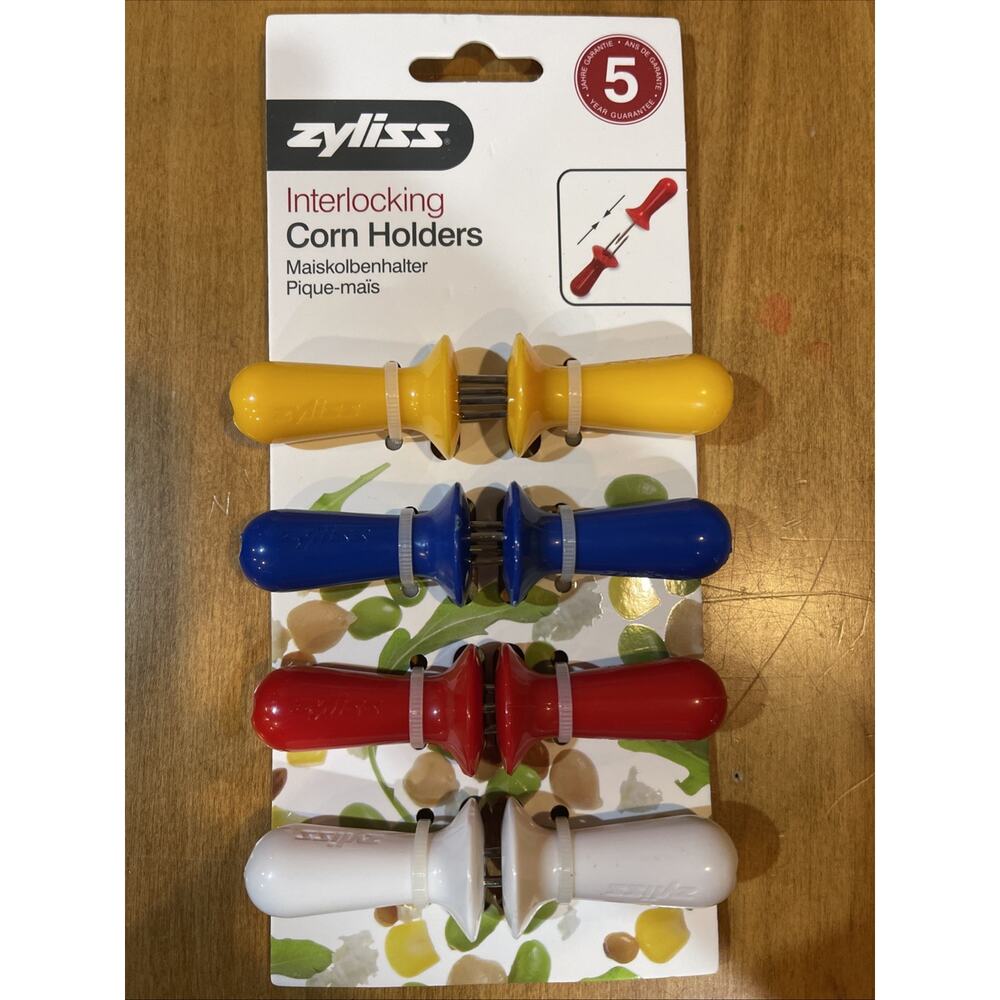 4 Pack Of Interlocking Corn Cob Holders